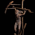 79-mattia-trotta-artist-sculptures-metal-iron-wire-tito-Il-buon-ladrone-The-good-Thief-holy-art